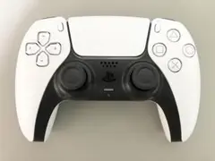 美品　PS5 純正　コントローラー　ホワイト