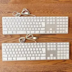 ★ジャンク2個セット★Apple純正USB有線キーボード テンキー A1243
