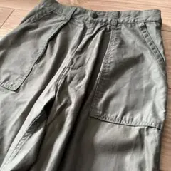 BEAMS ベイカーパンツ　オリーブ