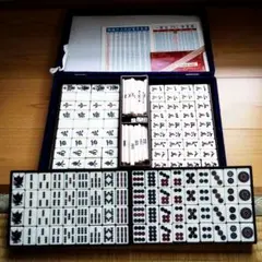 【お値下げ】昭和レトロ 高級麻雀牌 背竹牌 骨董品