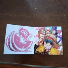 ナツコミ　ワンピースステッカー