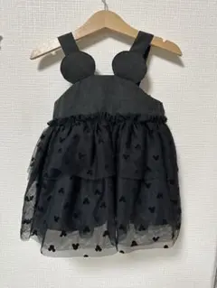 ミニー肩紐 ワンピース バースデイ