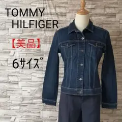 【美品】TOMMY HILFIGER トミー ヒルフィガー デニムジャケット S