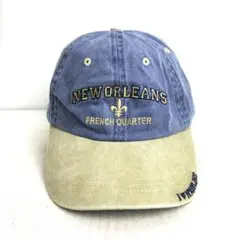 【アメリカ買付品】キャップ　6パネルキャップ　刺繡ロゴ　NEWORLEANS