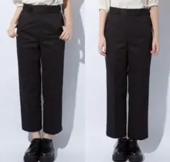 GU ストレートチノパンツ　Ｌ黒