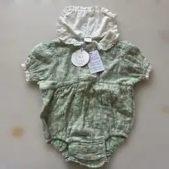 テータテート　ロンパース グリーン 70cm