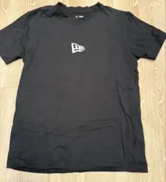 NEW ERA ニューエラ　ロゴTシャツ　ブラック　160