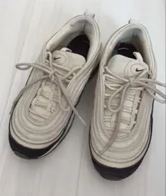人気❗️完売品　23cm ナイキエアマックス97 ライトクリーム 取り扱い/価格比較:NIKE W AIR MAX 97 PRM LIGHT CREAM/OIL GREY