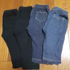 スリムフィット ボトムス 4点セット