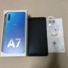 Samsung Galaxy A7 青色 本体