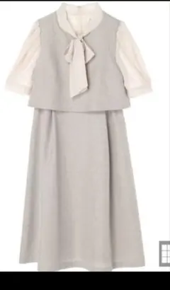 Maison de FLEURcanone きみと約束ツイード風ワンピース未使用