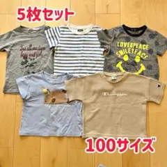 【2日以内発送】5枚セット Tシャツ 100サイズ