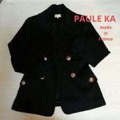 PAULE KA made in FRANCE アンゴラ混柔らかコート