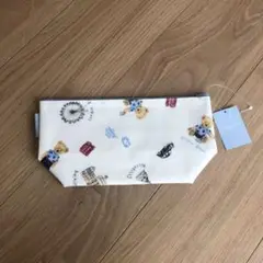 【お値下げ】WEDGWOOD♡ロンドンベア マチあり ポーチ