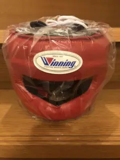 ウイニング　winning ヘッドギアフルフェイス赤　Lサイズ