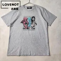 美品　シン　エヴァンゲリオン　劇場版　半袖Tシャツ　コットン　グレー　M