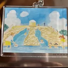 クレヨンしんちゃん　春日部市市制執行20周年記念　アクリルキーホルダー