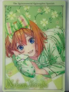 新品・未使用 五等分の花嫁　中野四葉 　ウエハース V14