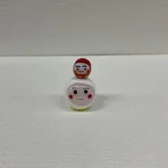 ガラス細工 紅白だるま親子