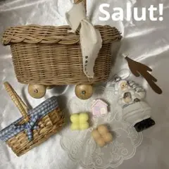 サリュ ラタン プチバギー ミニ　バギー　ベビーカー 雑貨セット