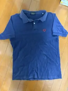 FRED PERRY 紫ポロシャツ M