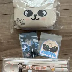 即購入OK♡ SKZOO パピーム　ミニボックス・カトラリー・ステッカーセット