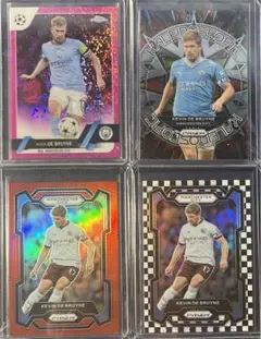 /175 4枚セット KEVIN DE BRUYNE TOPPS CHROME