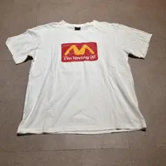 I’m loving it 半袖　tシャツ　マック　パロディ　ユニーク　ギャグ