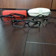 眼鏡　フレームのみ　3個セット