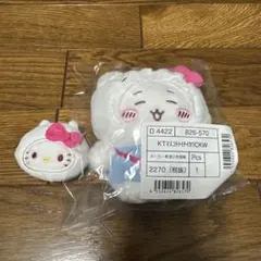 サンリオ ちいかわ コラボ ハローキティ マスコットホルダー ヘアクリップ