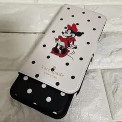 kate spade iPhone12/12pro 手帳型ケース ミニー
