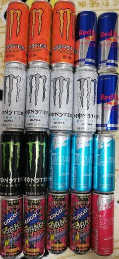 モンスターエナジー レッドブル ジャグラーエナジー 計16本セット 早い者勝ち