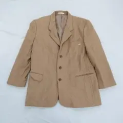 Papas PIACENZA キャメル ベージュ テーラードジャケット L