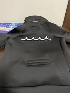 【サイズM】muta MARINEボンディングシリーズパーカー ブラック M