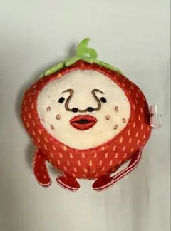 こびとづかんのぬいぐるみ2 ガチャガチャ イチゴクレナイ