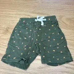Samansa Mos2 パイナップル柄 ショートパンツ 95cm