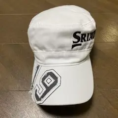 【SRIXON】スリクソン　ゴルフキャップ　白　ホワイト　フリー　ワークキャップ