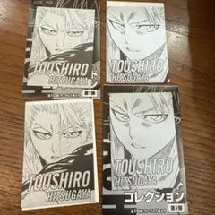 BLEACH 日番谷冬獅郎 シルバーカードコレクション 2セット合計4枚