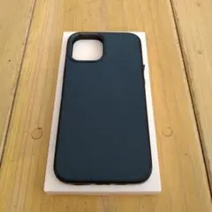 iPhone 12 Pro Max 純正 レザーケース パルテックブルー 青