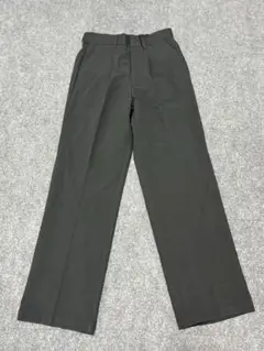 Nanostudioブラック ワイドパンツ