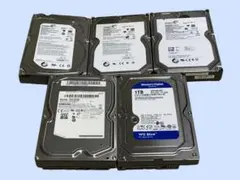M7922 HDD ハードディスク 3.5インチ　1TB 5枚セット　まとめ売り