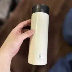 未使用 coocaca ステンレス水筒 クリーム色