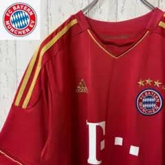 【激レア】サッカー　バイエルンミュンヘン　ゲームシャツ　ユニフォーム　アディダス