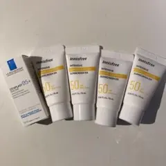innisfree SUNSCREEN 4本セット ラロッシュポゼ保湿クリーム