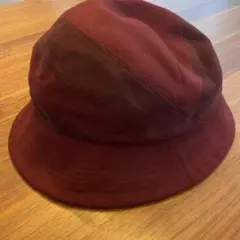 MAXIME 　ハット　ワインレッド
