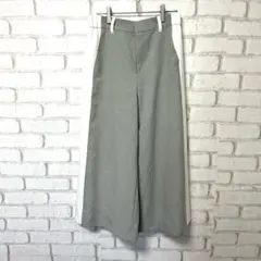 Re.Verofonna ワイドパンツ　日本製　白　グレー　おしゃれ　可愛い