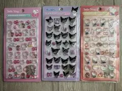 ボンボンドロップシール　3枚セット　サンリオ