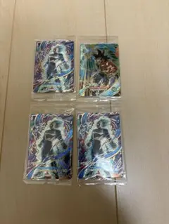 ドラゴンボール　スーパーダイバーズ　配布GDRベジータ３枚　バーダック１枚