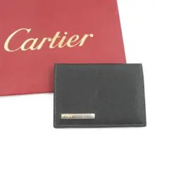 ✨新品未使用✨ Cartier パスケース サントス リザード型押し 定期入れ