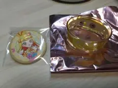 アイプリ　カフェ　じゅりあ　缶バッジ　クリアバングル